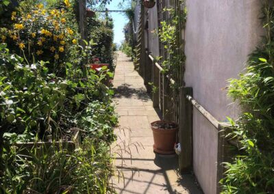Walkway to Decking Area